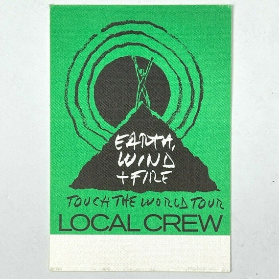 Vintage Earth Wind and Fire Touch World 1987 Local Crew - Etsy Canada