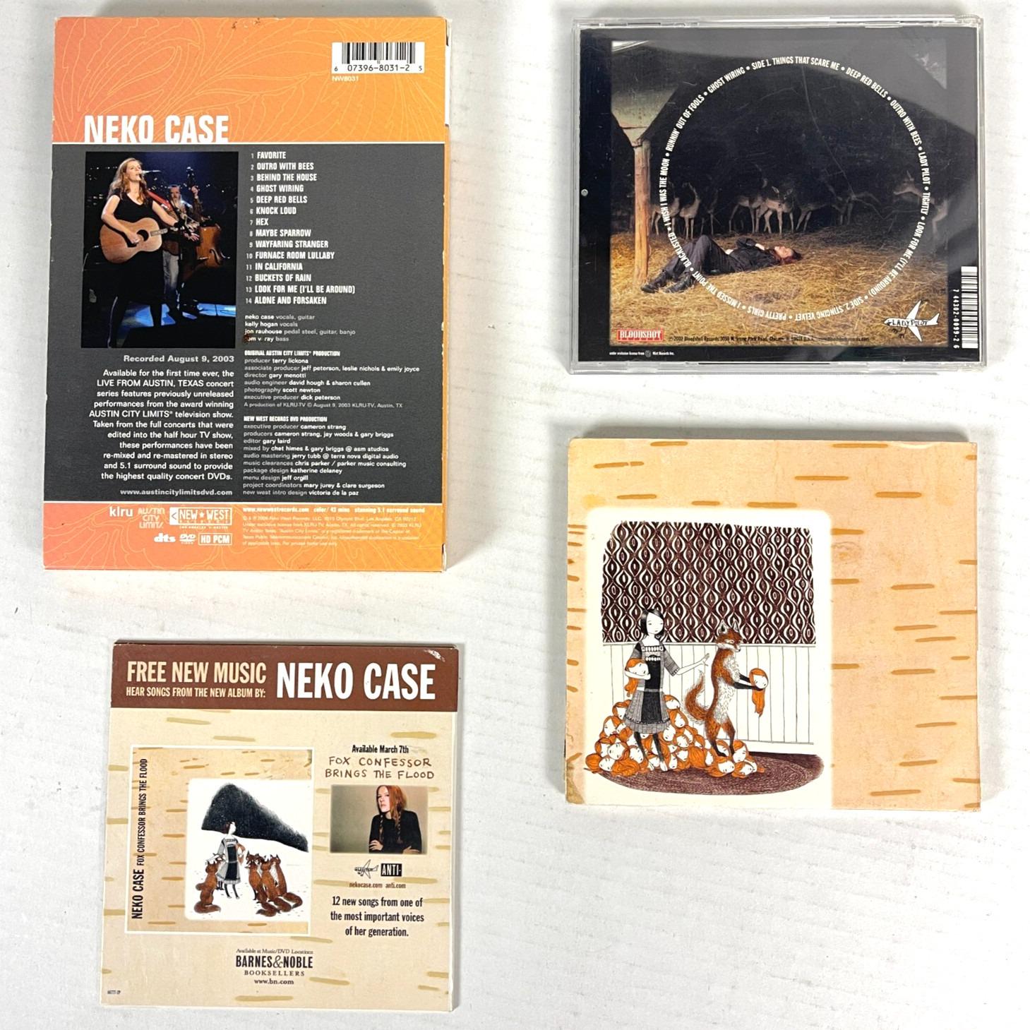 Neko Case 4 CD DVD Bundle Austin City Limits Live Blacklisted Fox