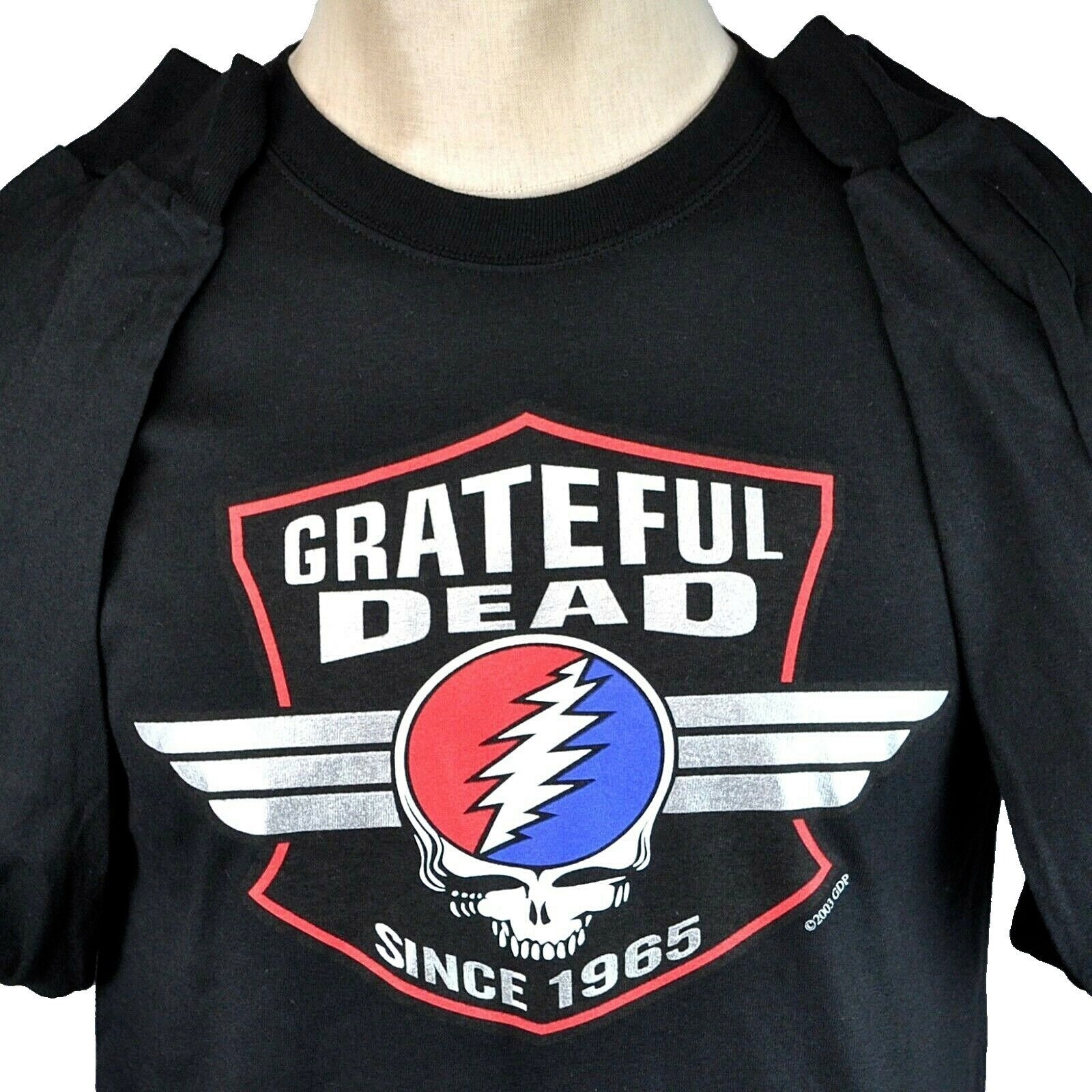 Grateful Dead Long Sleeve T-shirt Medium + Built to Last CD +