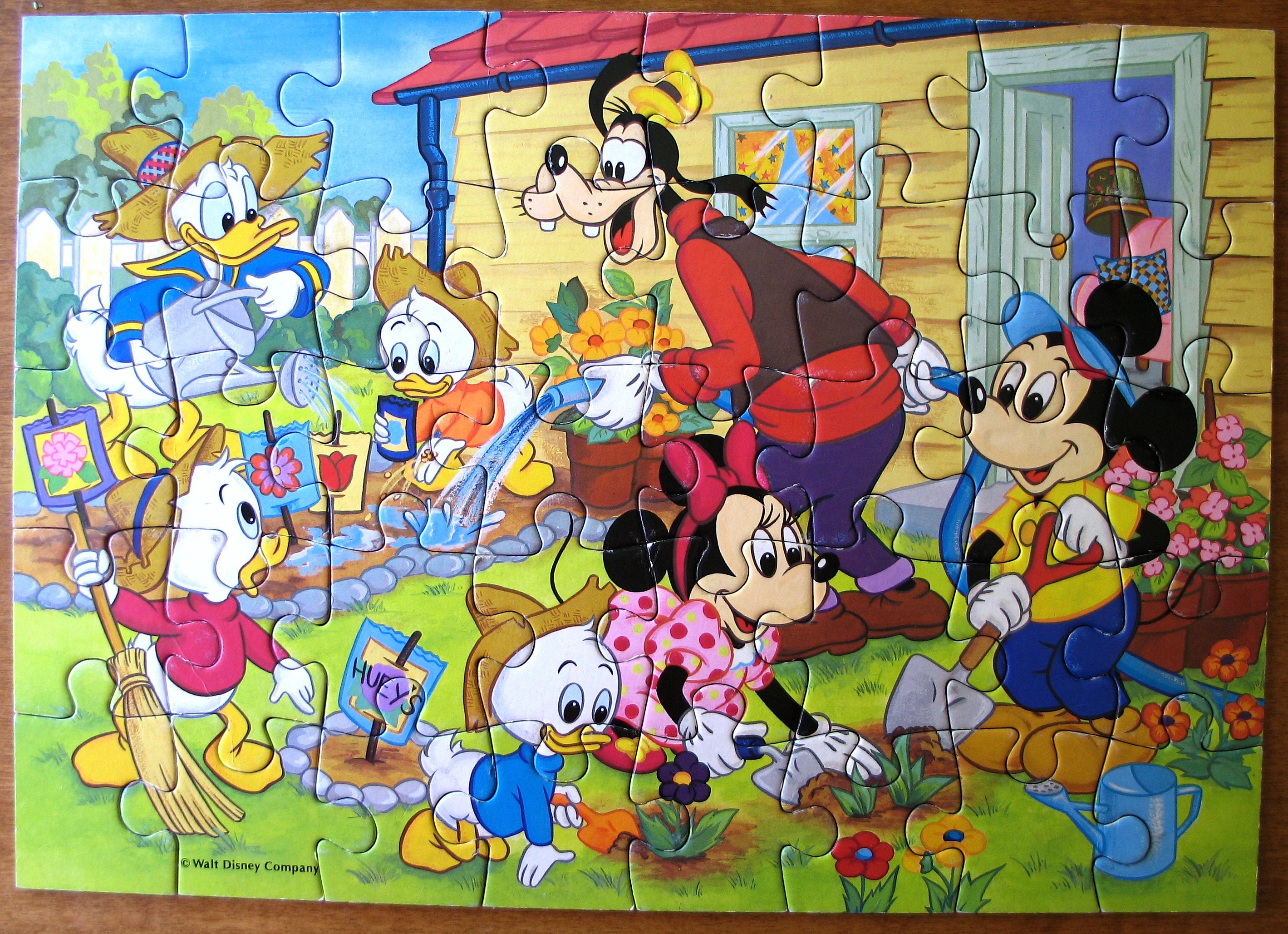 Vintage Disney Mickey Minnie Mouse Goofy Donald Duck Japan 3