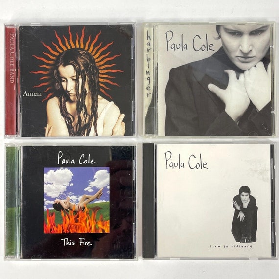 Paula Cole Band 4 CD Lot This Fire Amen Harbinger so