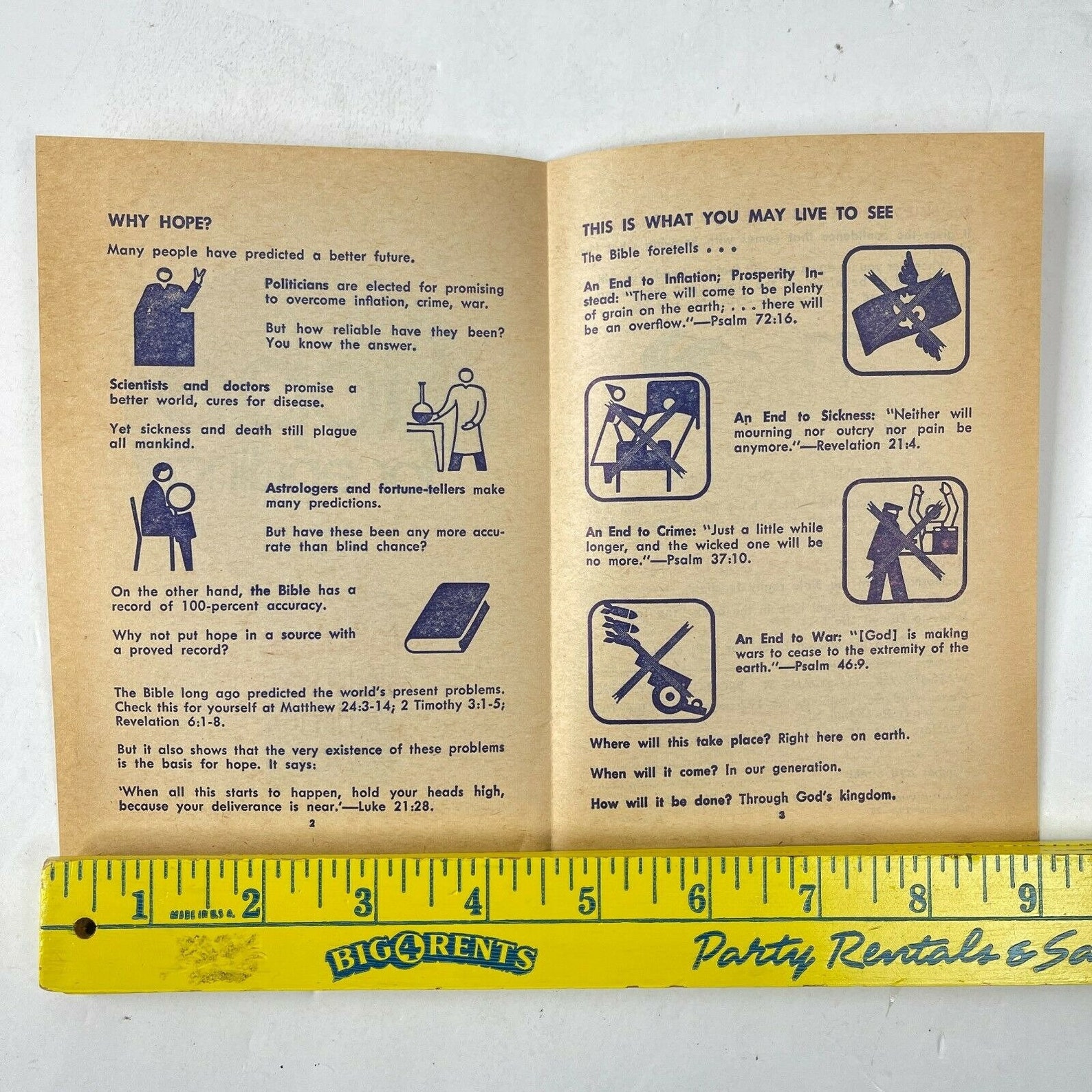 Jehovahs Witness Watchtower 6 Vintage Booklet Pamphlet Bundle Gods Way 1950s - Etsy