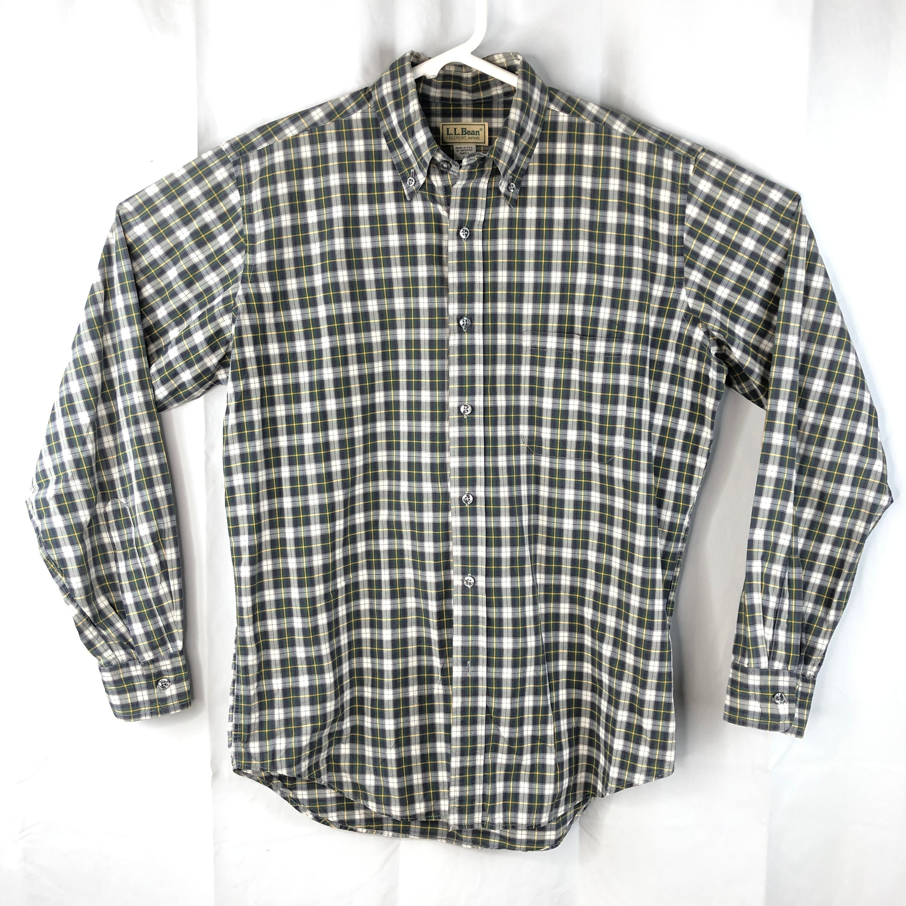 Willis & Geiger Button Down Flannel Shirt Mens Size Large L Plaid ...