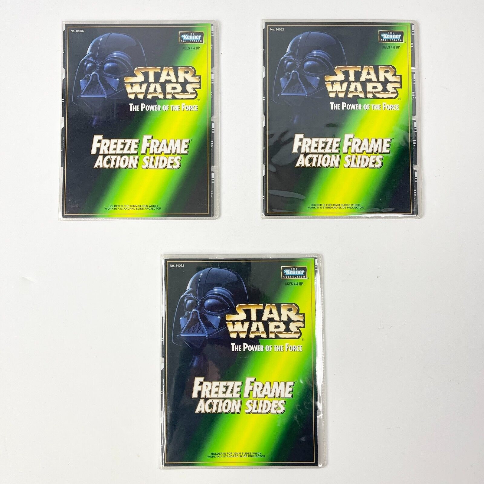Star Wars Vintage Freeze Frame 35 Action Slides + 3 Holder