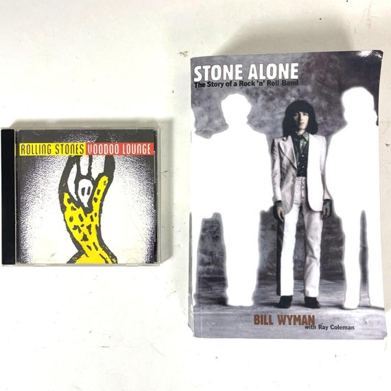 Rolling Stones 10 CD + Wyman Book Lot Between Buttons Exile Main