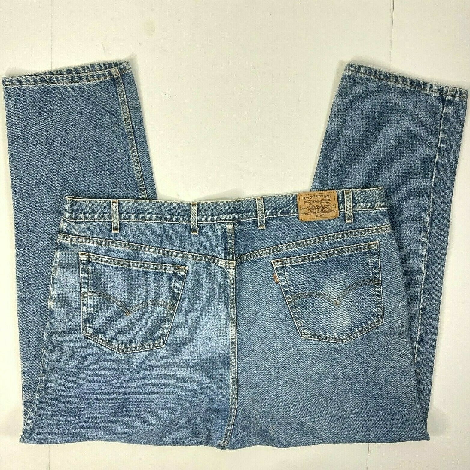 Vintage Levis 540 Denim Jeans 48 X 32 