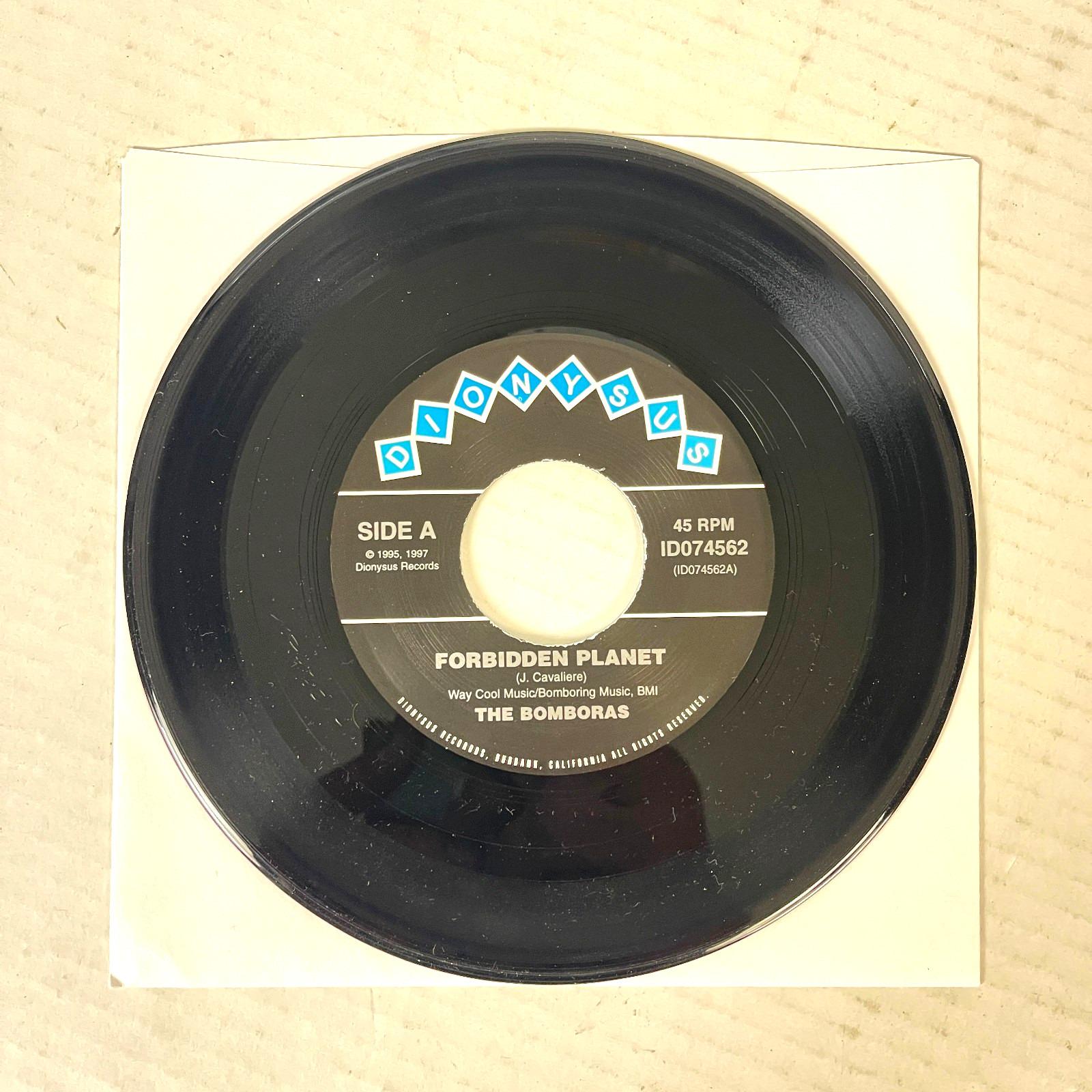 The Bomboras Forbidden Planet Shag 7in 45 Vinyl Single 1995