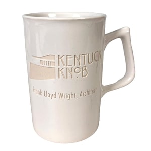 Kentucky Knob Hagan House Frank Lloyd Wright Vintage Coffee Mug Cup Usonian Pennsylvania