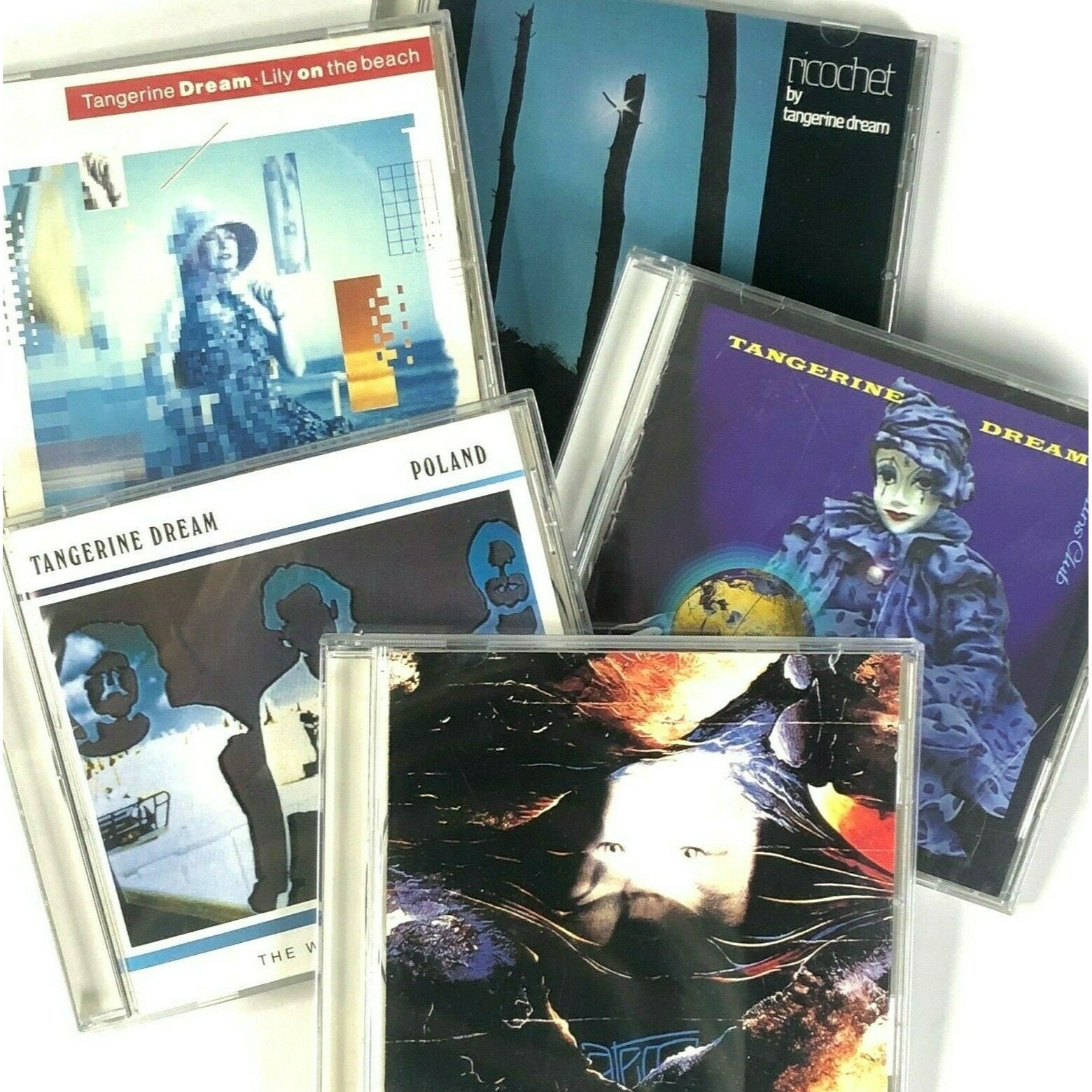 Tangerine Dream 5 CD Bundle Poland Live Ricochet Goblins Club Etsy