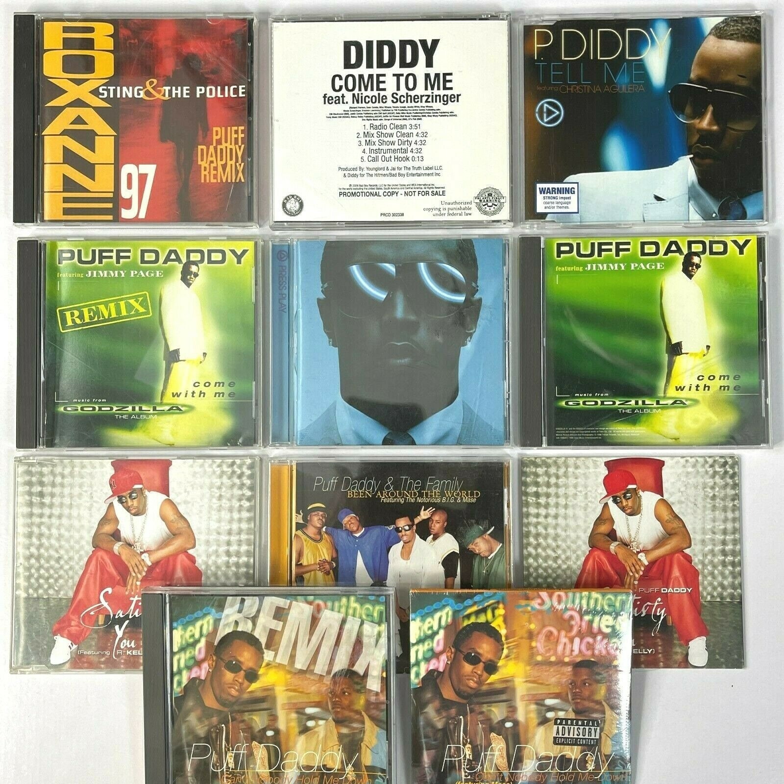 Press Play [PA] by P. Diddy/Diddy (CD, Oct-2006, Bad Boy Entertainment)