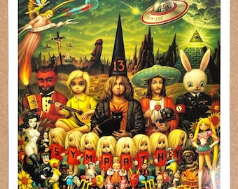 Mark Ryden SFTRI Ihre Sympathetic Majesties Anfrage 5,5 in Portfolio Card 2001 Sympathy Indie Rock Lowbrow