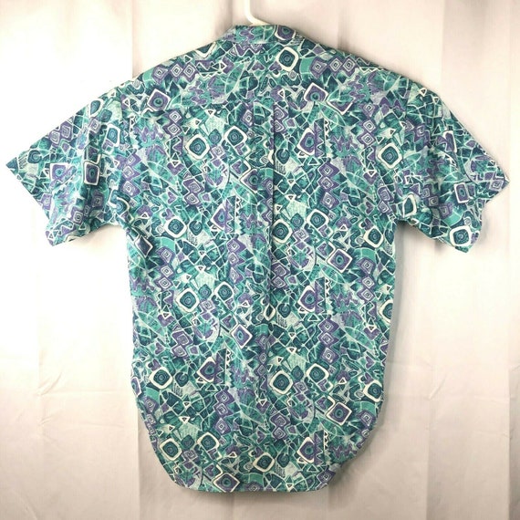 Vintage WHOoo's Oversized Button Front Shirt True… - image 3
