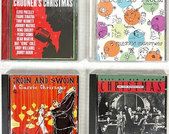 Croon And Swoon Classic Christmas 4 CD Bundle Vols 1+2 Jazz Big Band Swing