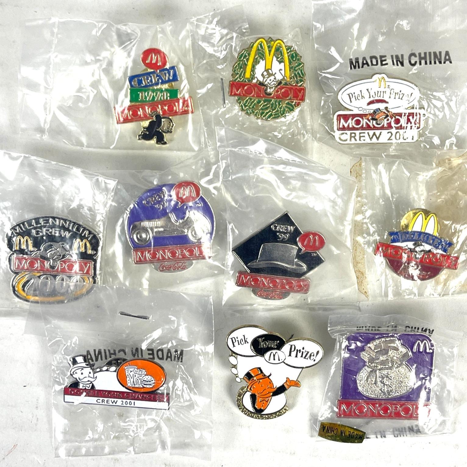 モノポリー マクドナルド クルー 10 ヴィンテージ 従業員帽子 