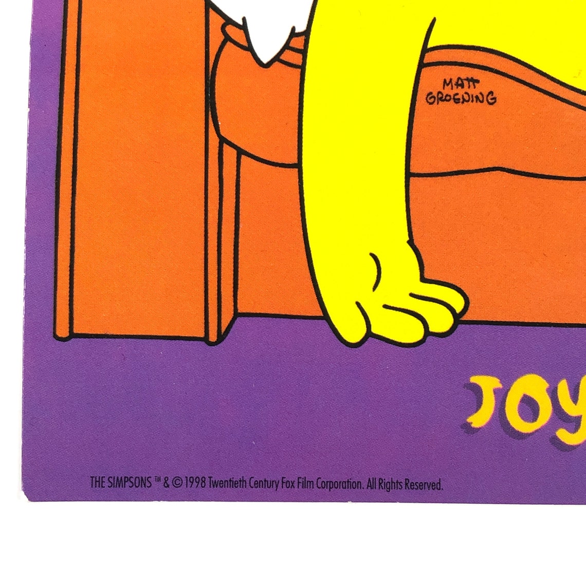 homer on couch