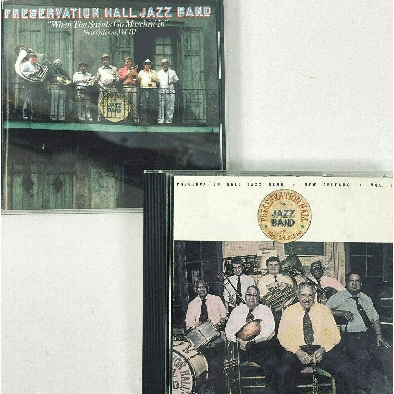 Preservation Hall Jazz Band 2 CD Bundle New Orleans Vol 23 Saints 