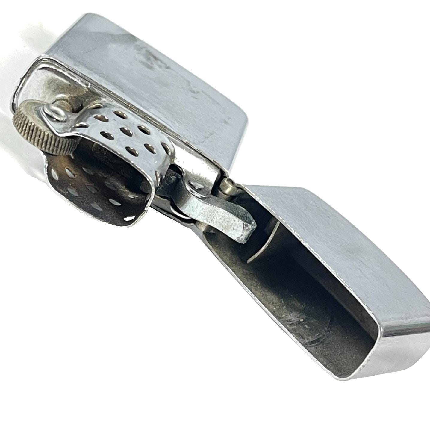 stainless steel cigarette lighter Golden Bell Japan Vintage Flip Top Not Working Brushed EDC due to unprecedented demand Unique Lighters Classic Cylindrical Metal