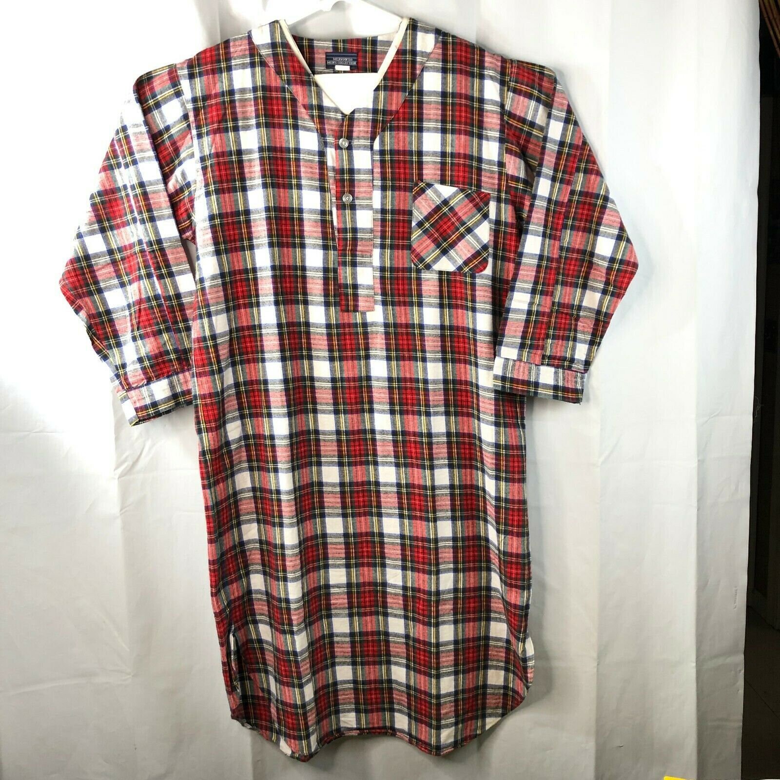 Mens flannel nightshirt ll bean hotsell