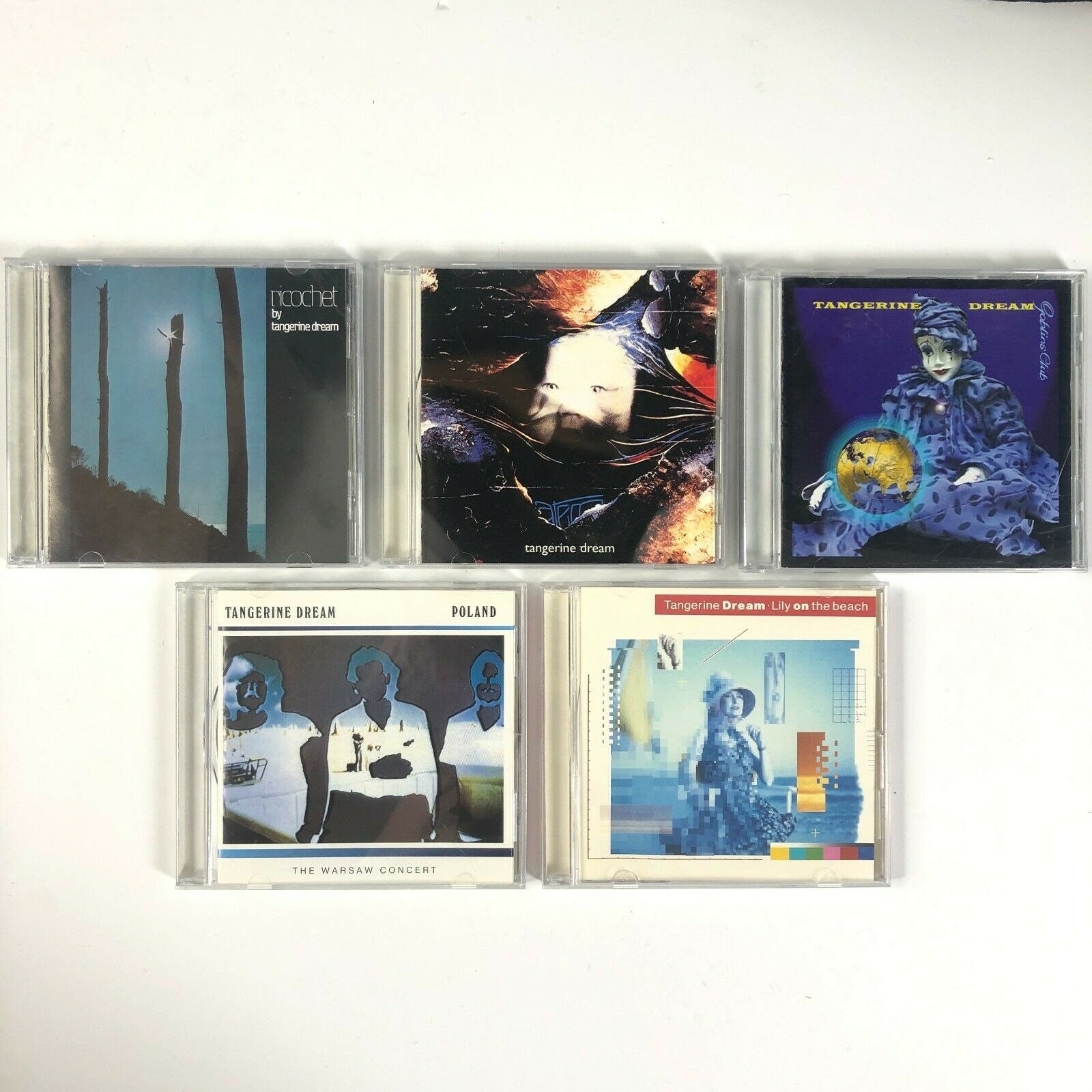Tangerine Dream 5 CD Bundle Poland Live Ricochet Goblins Club Etsy