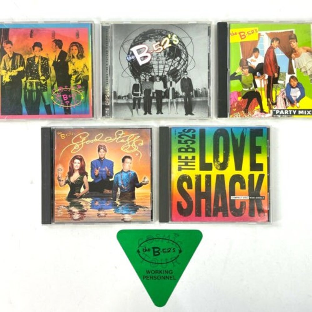 The B52's 5 CD Lot Crew Pass Party Mix Mesopotamia Hits Etsy