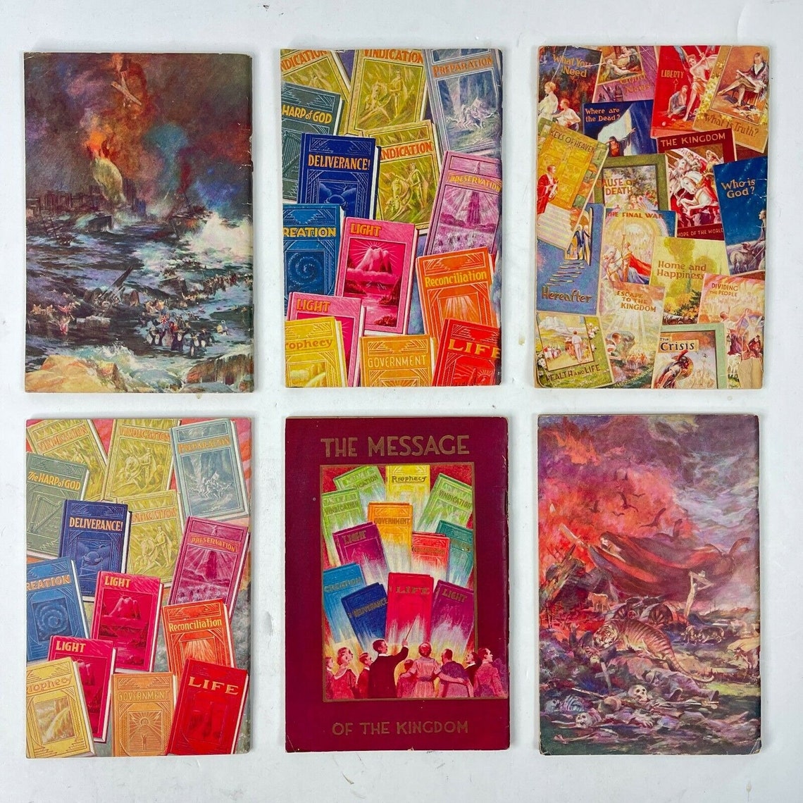 Jehovahs Witness Watchtower 7 Vintage Booklet Pamphlet Bundle - Etsy