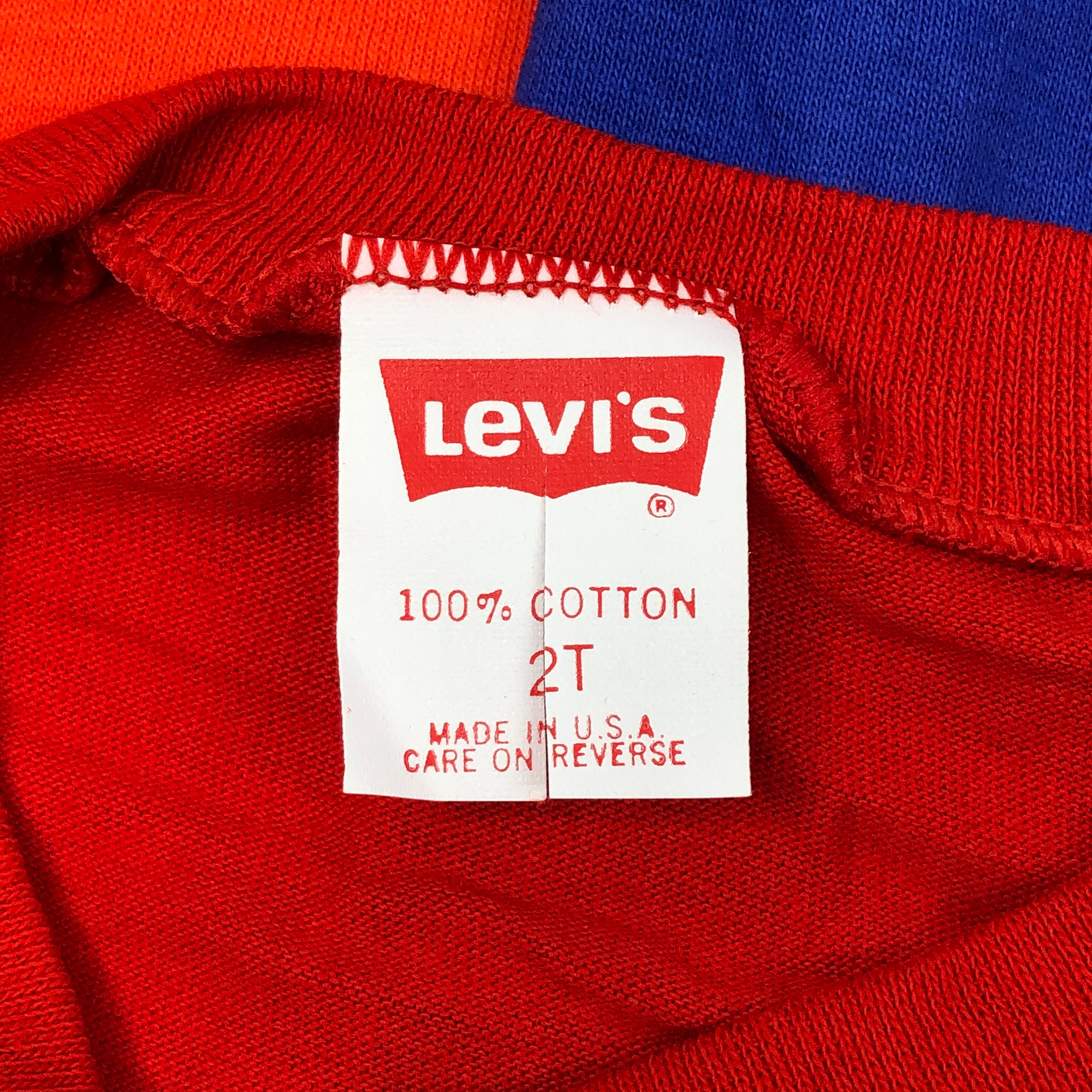 Vintage Levis Kids Baby 3 T-shirt Bundle Unisex Sizes 2T + 6
