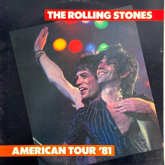 Rolling Stones American Tour 1981 Vintage Concert Book Program