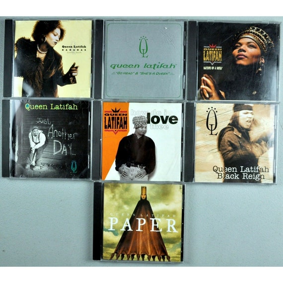 Queen Latifah 10 CD Bundle Nature of Sista Love Thee Maxis Queen Latifah 10 CD Bundle Nature of Sista Love Thee Maxis