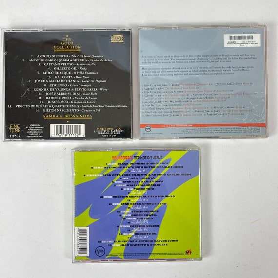 Bossa 3 CD Bundle Hot Verve for Lovers Gold - Etsy