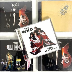 The Who 5 CD Bundle BBC Sessions +  Live Leeds + Isle Wight 1970 + Join Together Greatest Hits 1+2