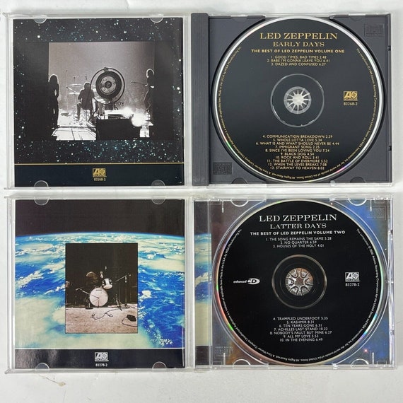 Led Zeppelin Early Latter Days Best Greatest Hits 2 CD - Etsy