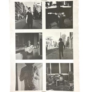 Kaiser Chiefs Band Gear Portraits 2005 Employment Promo Poster 18x24 Rare Black & White