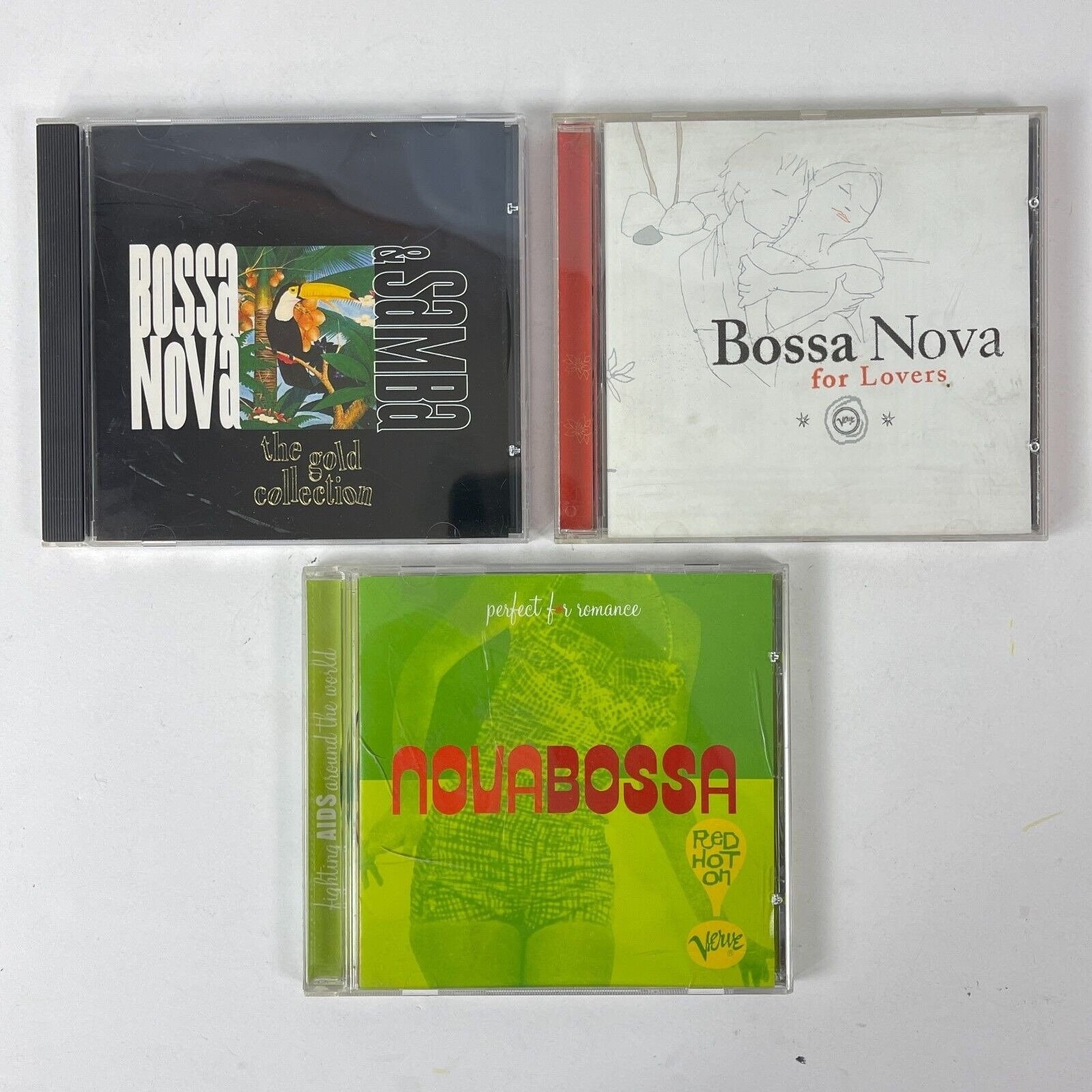 Bossa 3 CD Bundle Hot Verve for Lovers Gold - Etsy