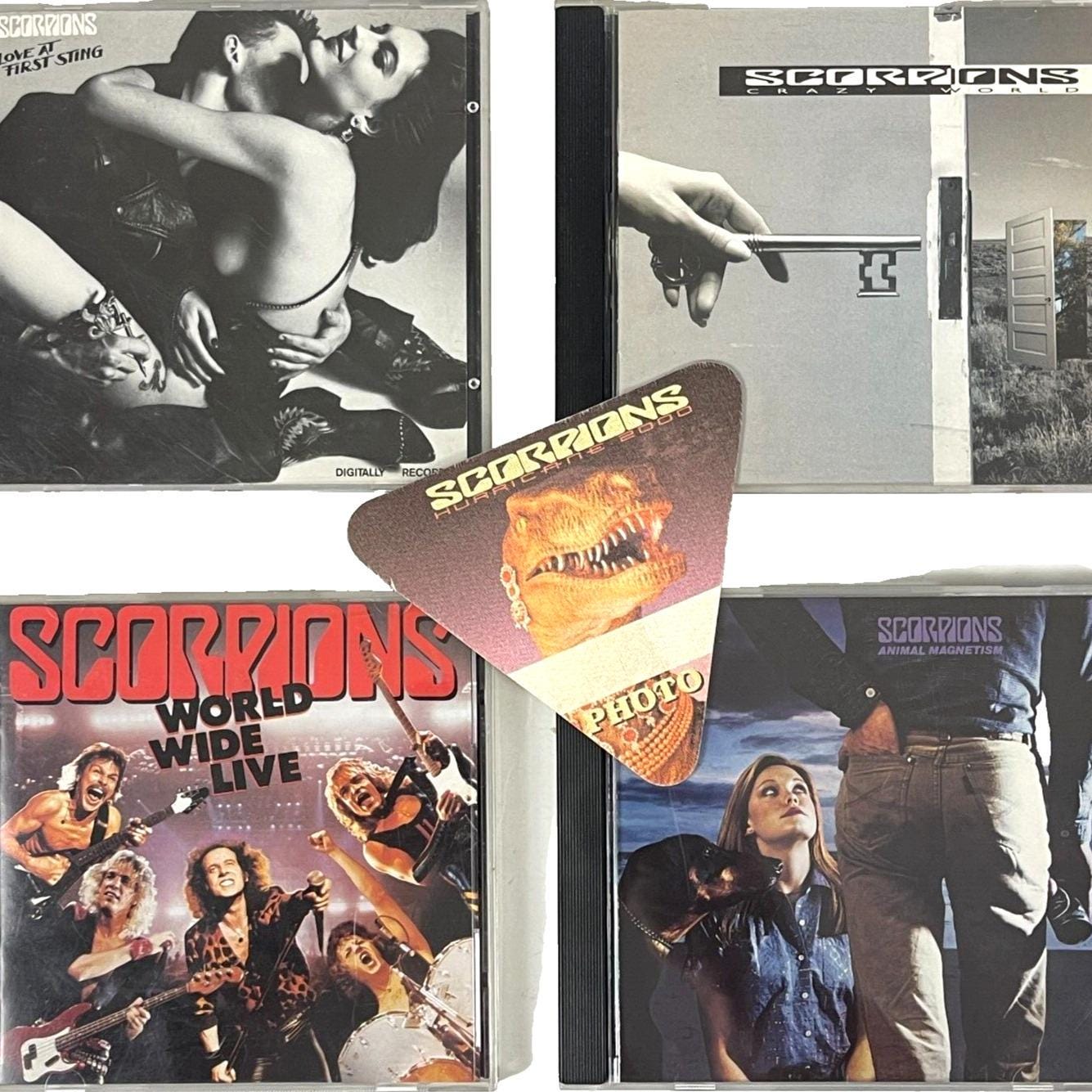 Scorpions Cd - Etsy