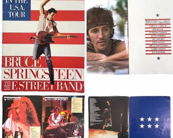 ブルース・スプリングスティーン サテン バックステージパス: レアな