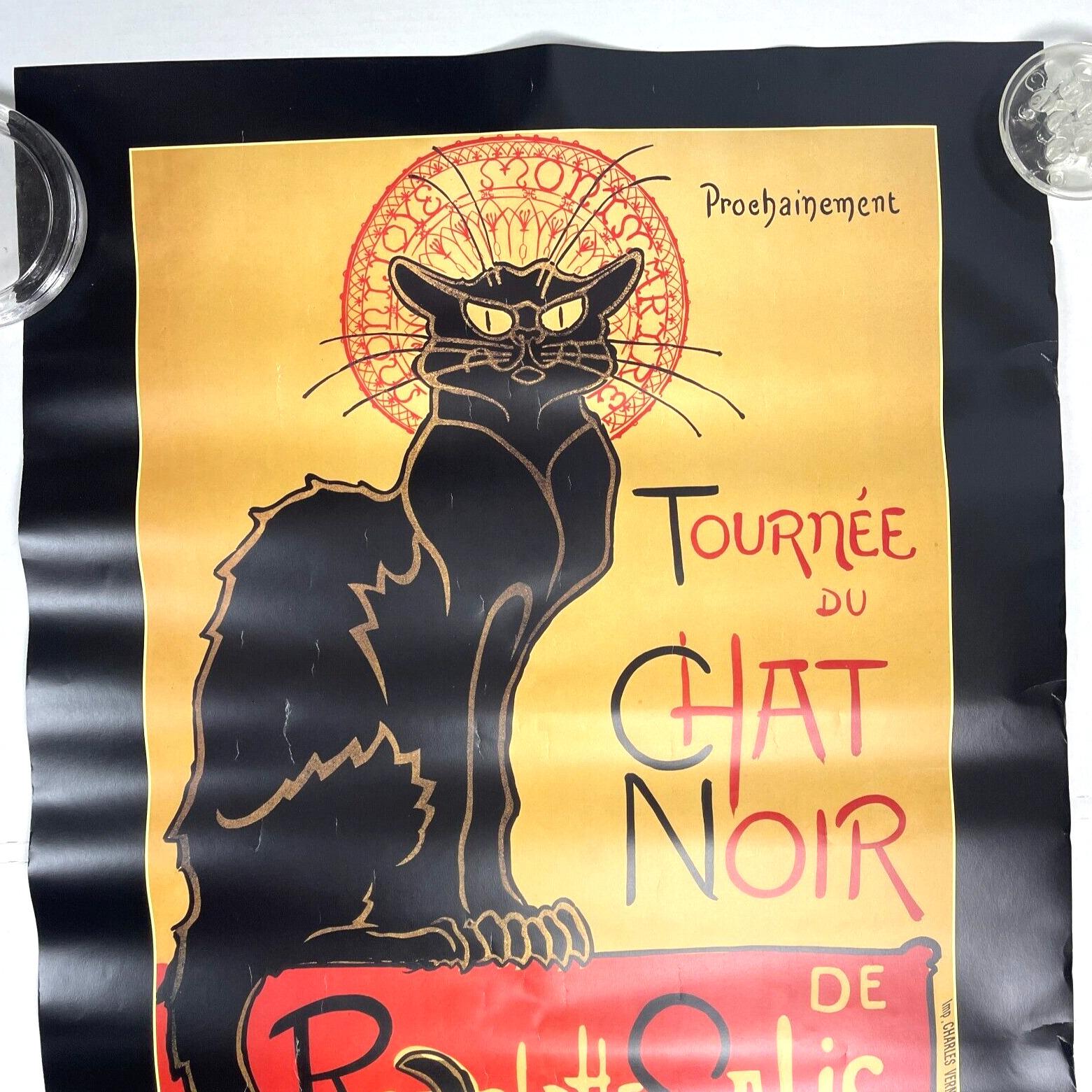 Toulouse Lautrec Tournee Du Chat Noir Black Cat SF Exhibit 2001