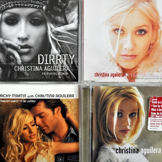Christina Aguilera 5 CD Bundle Nobody Lonely Ricky Martin