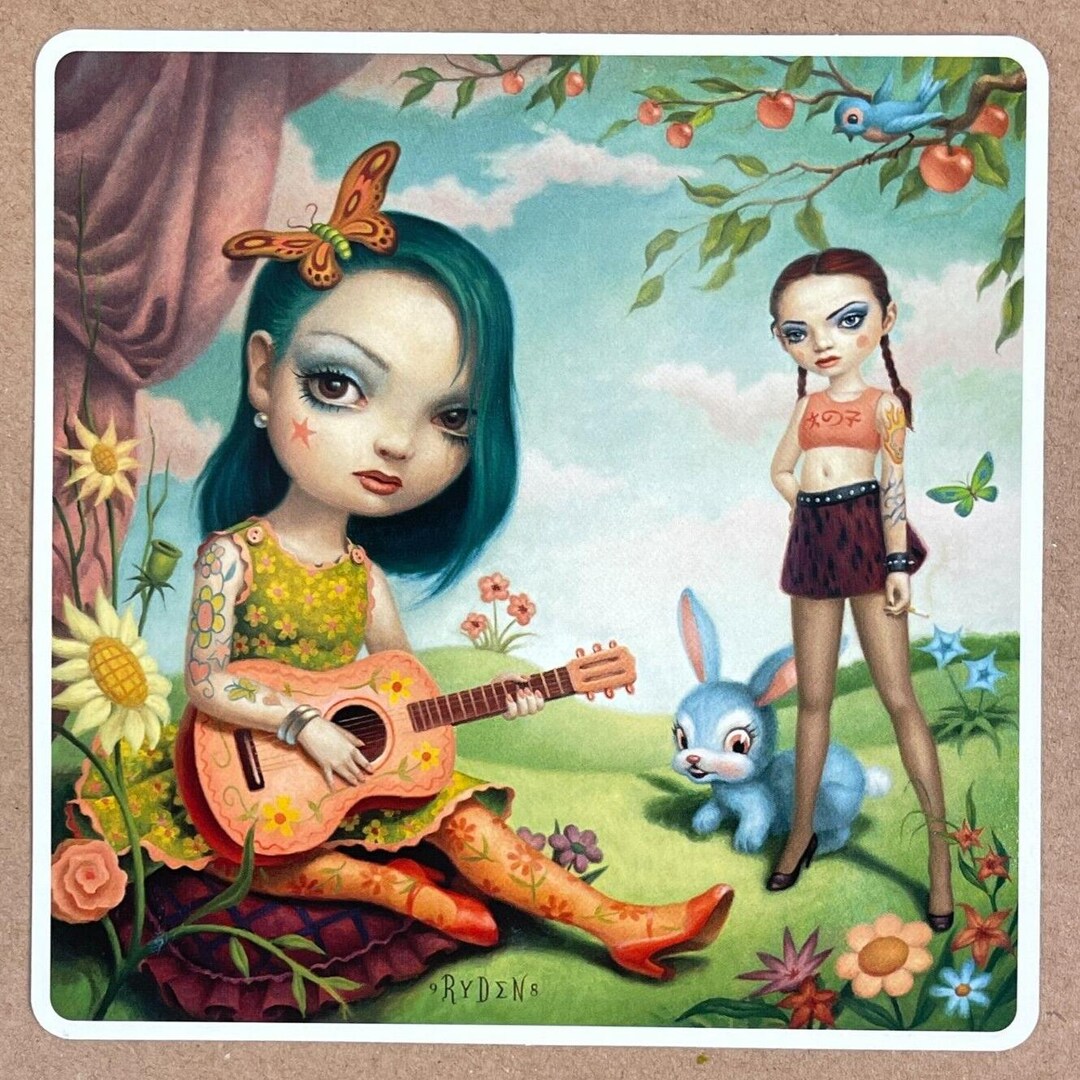 未開封 Mark Ryden Quadratum Mark Ryden SFTRI Just the Girls 5.25 in Quadratum Portfolio
