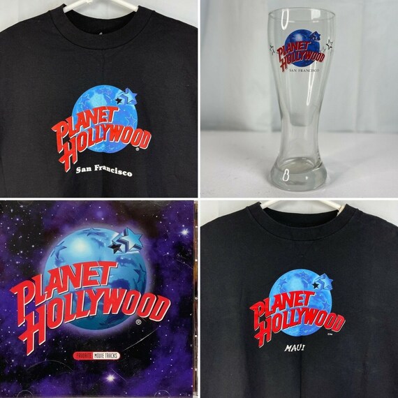 Planet Hollywood Maui San Francisco L/XL T-shirts + CD +