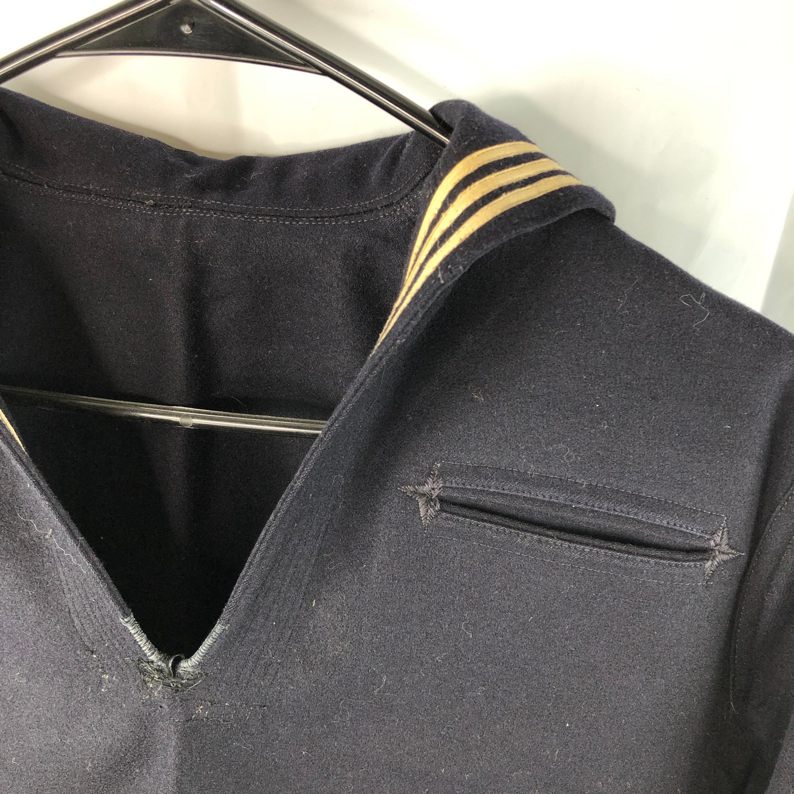 Vintage 1950s US Navy Sailor Uniform Jumper 40 S/M - Etsy