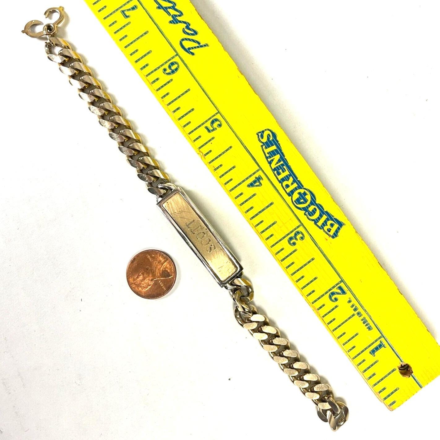 US ヴィンテージ IDブレスレット Speidel USA SCOTT m49931613709_1.jpg?1658117564