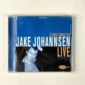Jake Johannsen Live at Cobbs Comedy Club 2000 CD Signed to CAROL San Francisco 2001