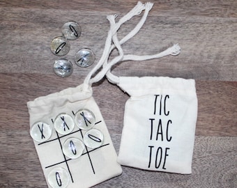 Mini Tic Tac Toe Game | Travel Game | Party Favor | Stocking Stuffer