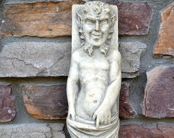Decor Satyr Corith wall plaque sculpture  www.Neo-Mfg.com architectural design