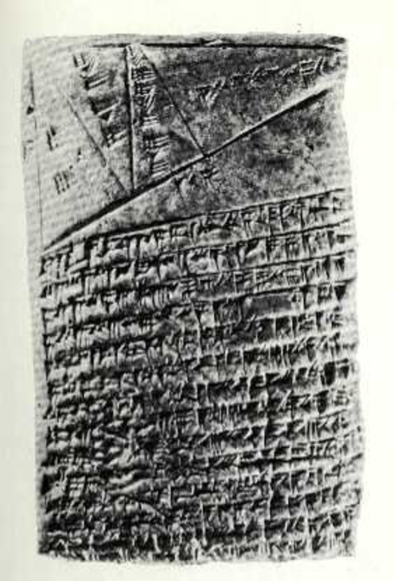 Sumerian Cuneiform tablet Eshnunna Mathematical Sculptural reproduction plaque www.Neo-Mfg.com 5 Museum reproduction C1 image 6