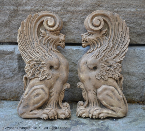 Winged lion etsy deals
