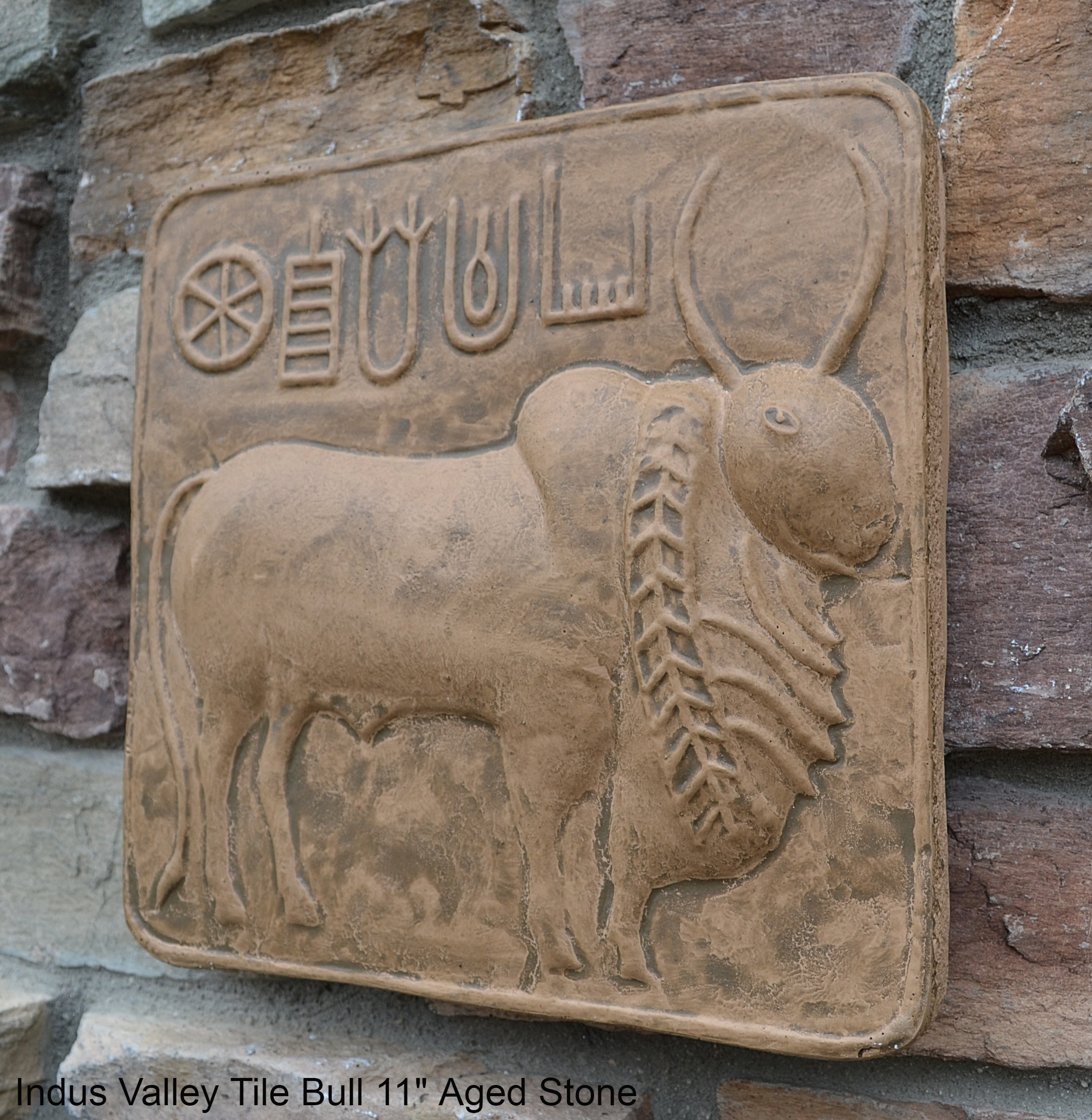 Indus Valley Bull Ox Sculpture Wall Plaque Mohenjodaro Seal Etsy Ireland