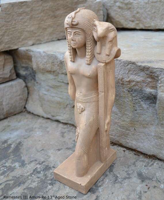History Egyptian Ramesses Ramses III Standard-bearer of Amun-re