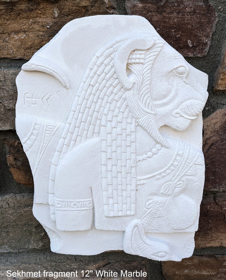 History Egyptian Sekhmet Kom Ombo Temple Sculptural wall relief www.Neo-Mfg.com 12 image 6