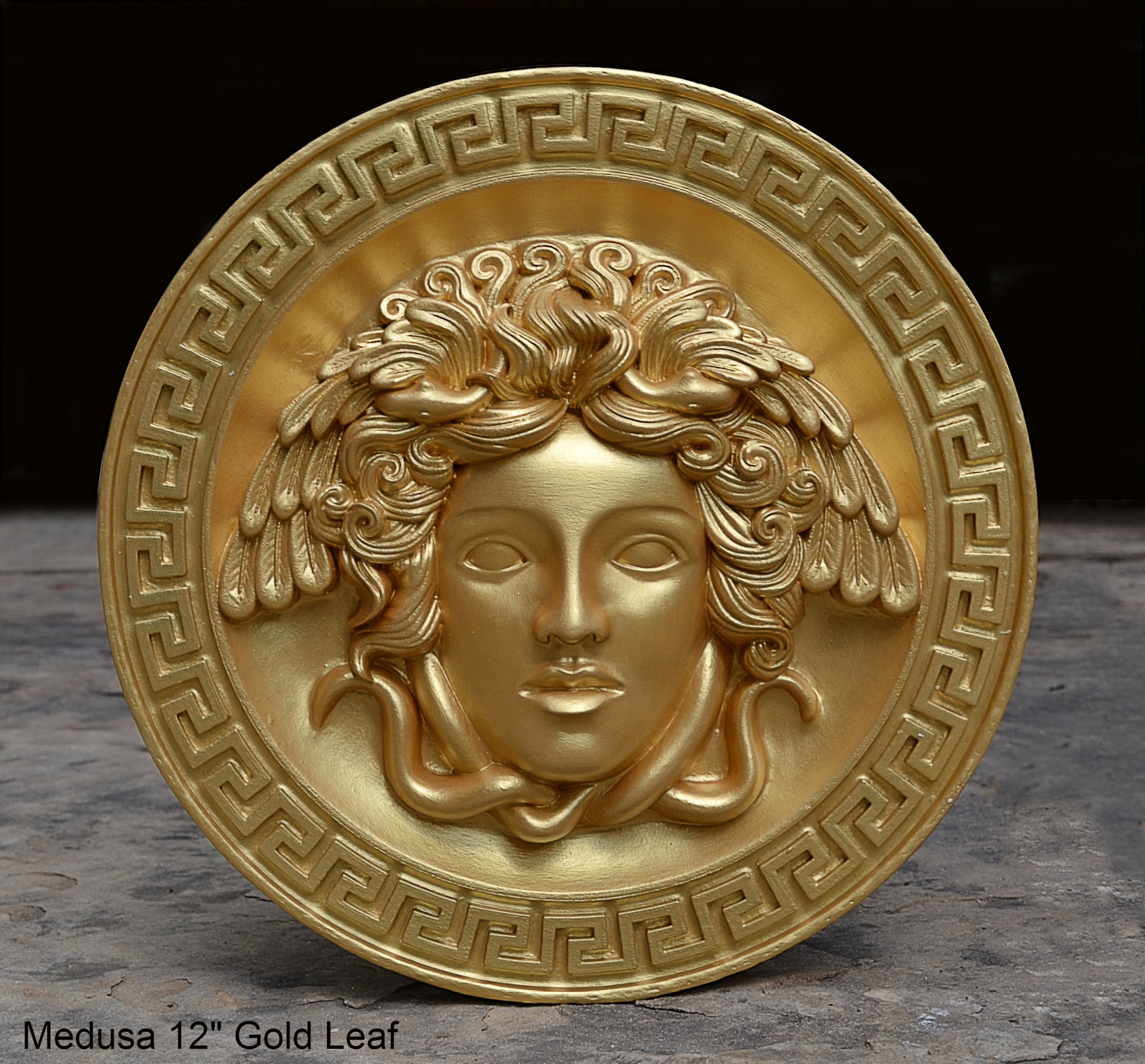 VERSACE メデューサ オブジェ 壁掛け アルミ製 看板 置物 シンボル VERSACE メデューサ オブジェ 壁掛け アルミ製 看板 置物 シンボル